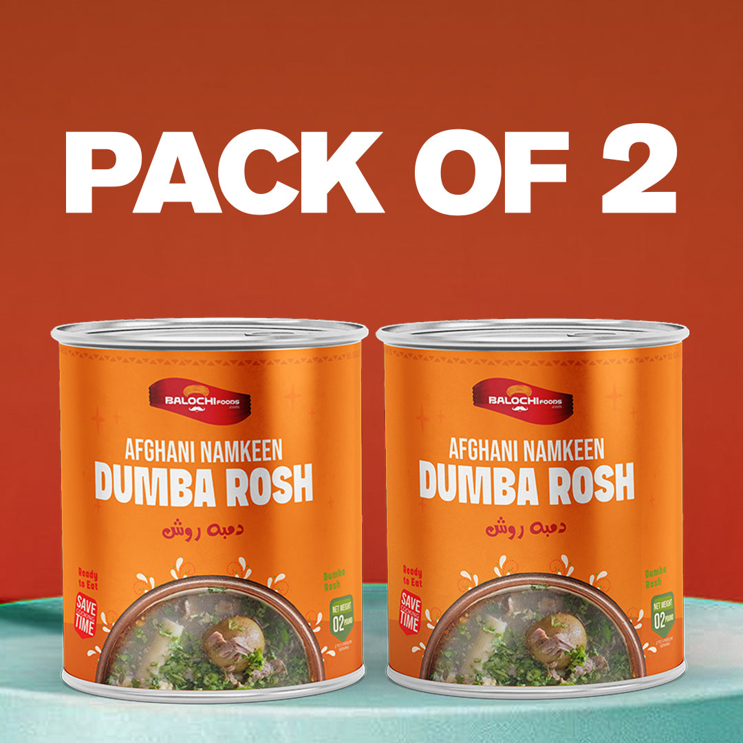 Afghani Namkeen Rosh Dumba – Bundle of 2