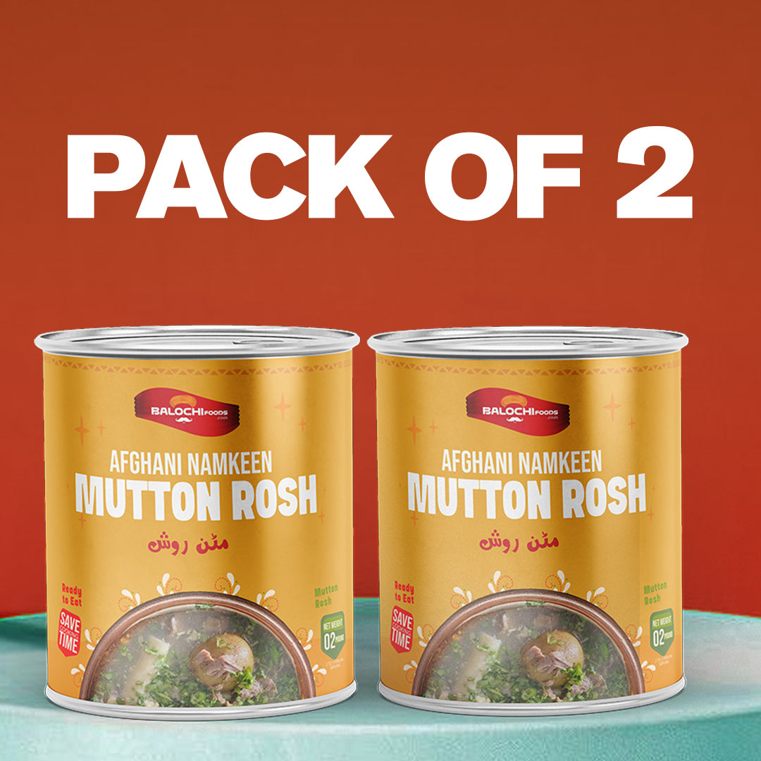 Afghani Namkeen Rosh Mutton – Bundle of 2