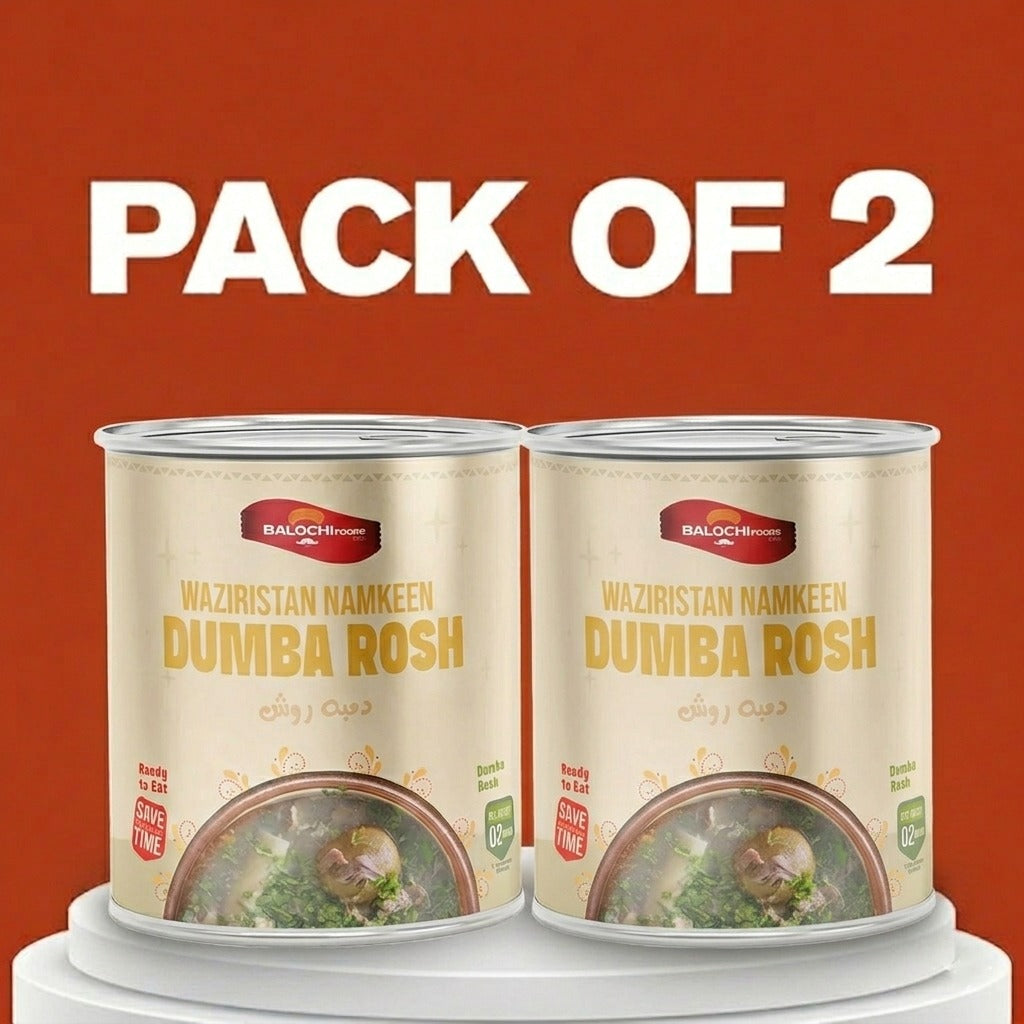 Waziristani Namkeen Rosh Dumba – Bundle of 2