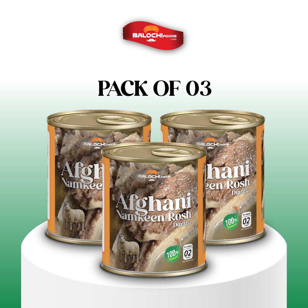 Afghani Namkeen Rosh Dumba For 6 Persons