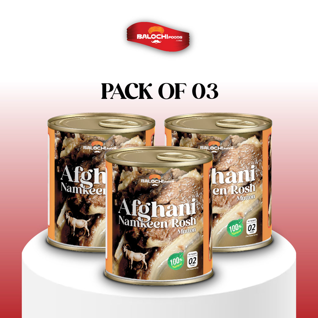Afghani Namkeen Rosh Mutton For 6 Persons