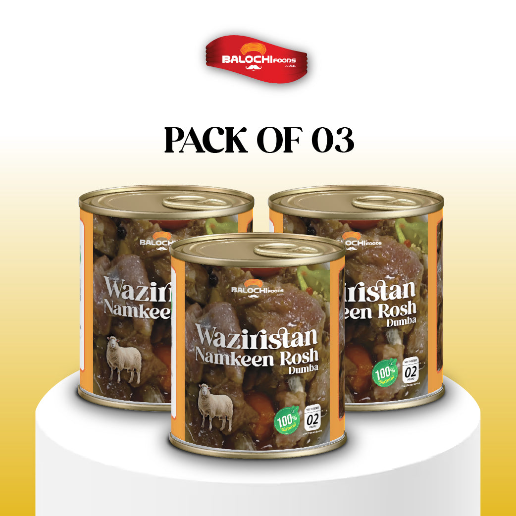 Waziristan Namkeen Rosh Dumba For 6 Persons