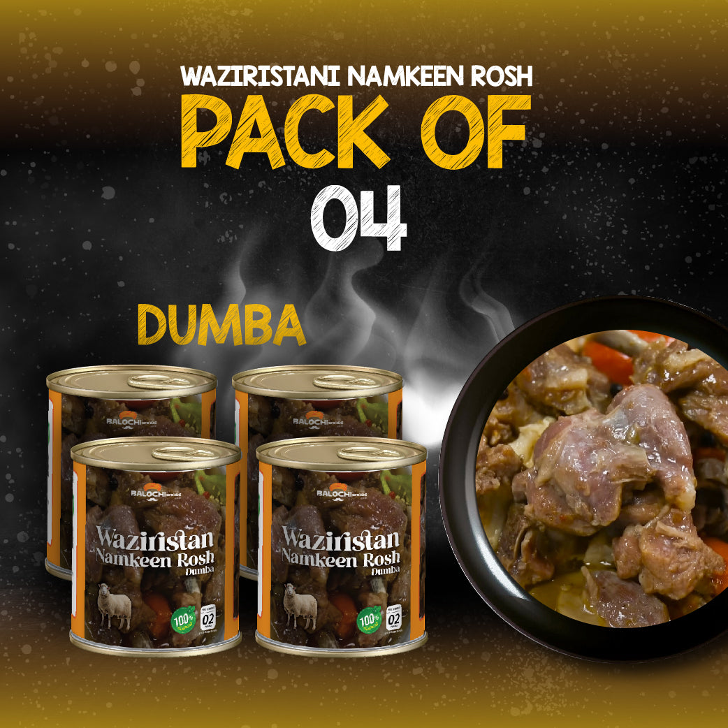 Waziristan Namkeen Rosh Dumba For 8 Persons
